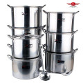 Stainless Steel Soup Pot with Steel Lid